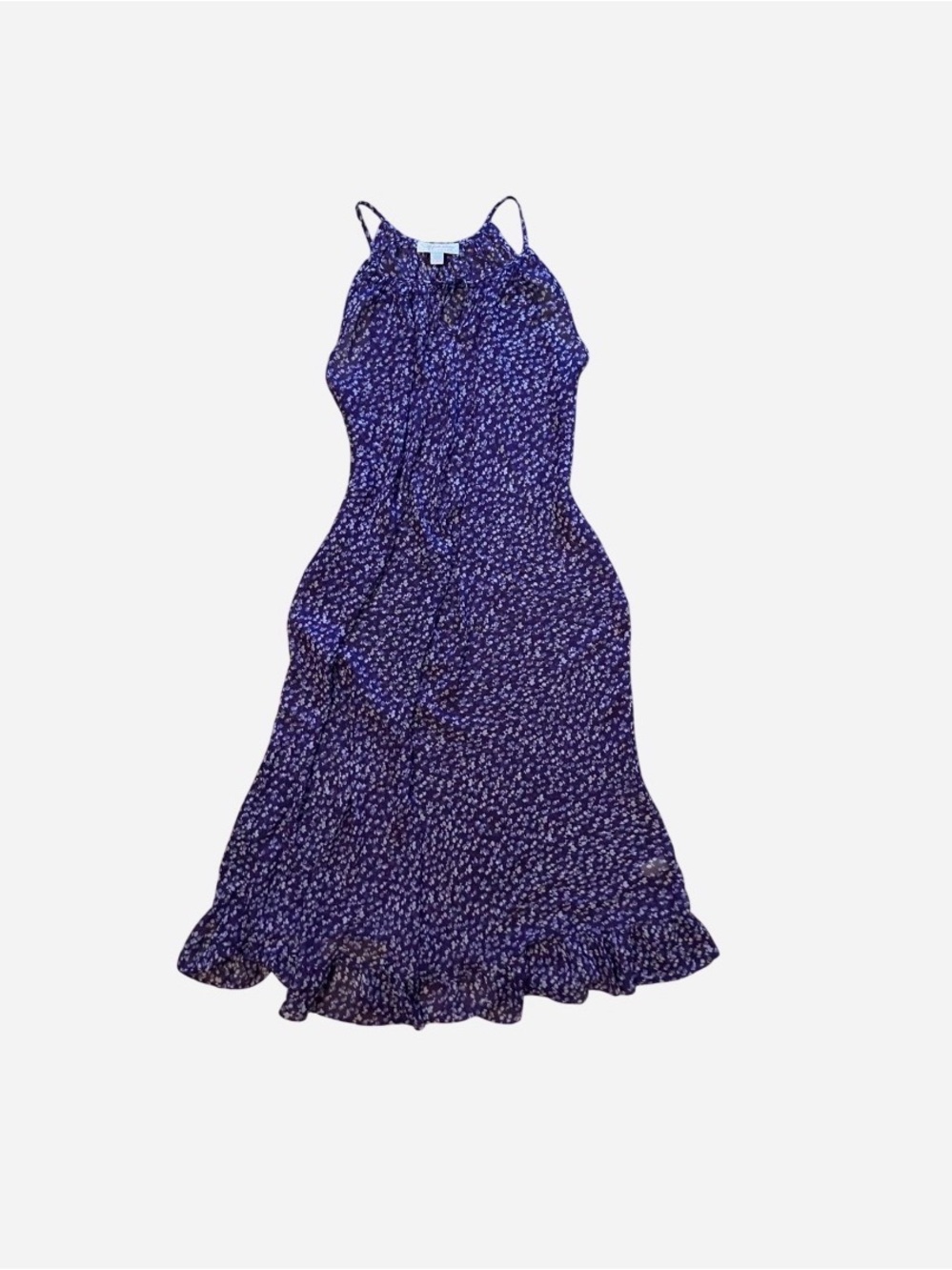 Oscar De La Renta Pink Label - Purple Floral Midi Nightie